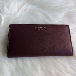 Kate Spade Large Slim Bifold Wallet